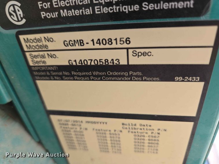 image for item EW0215 Cummins Power Generation GGMB-1408156 
