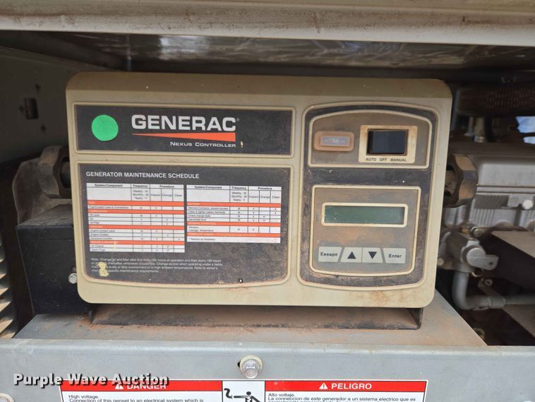 image for item EW0218 Generac QTO2724ANAZ generator