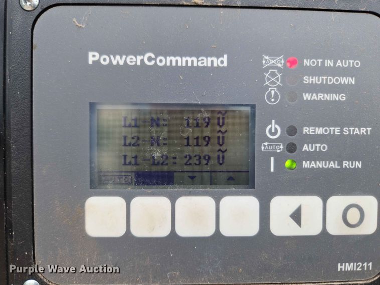 image for item EW0223 Cummins Power Generation C25 N6 generator