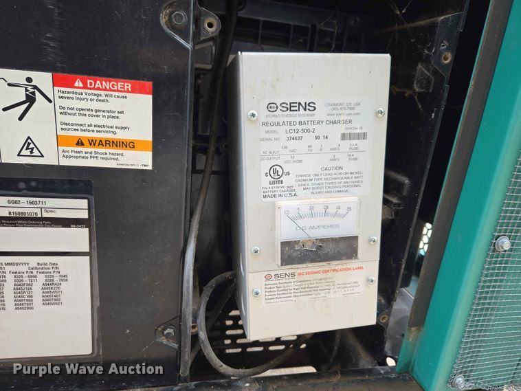 image for item EW0223 Cummins Power Generation C25 N6 generator