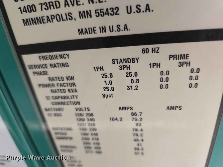 image for item EW0224 Cummins Power Generation GGMB-1213359 