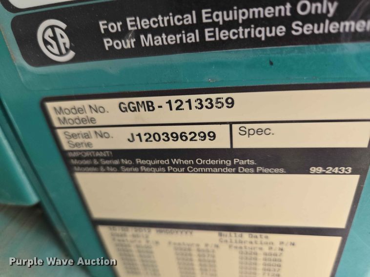 image for item EW0224 Cummins Power Generation GGMB-1213359 