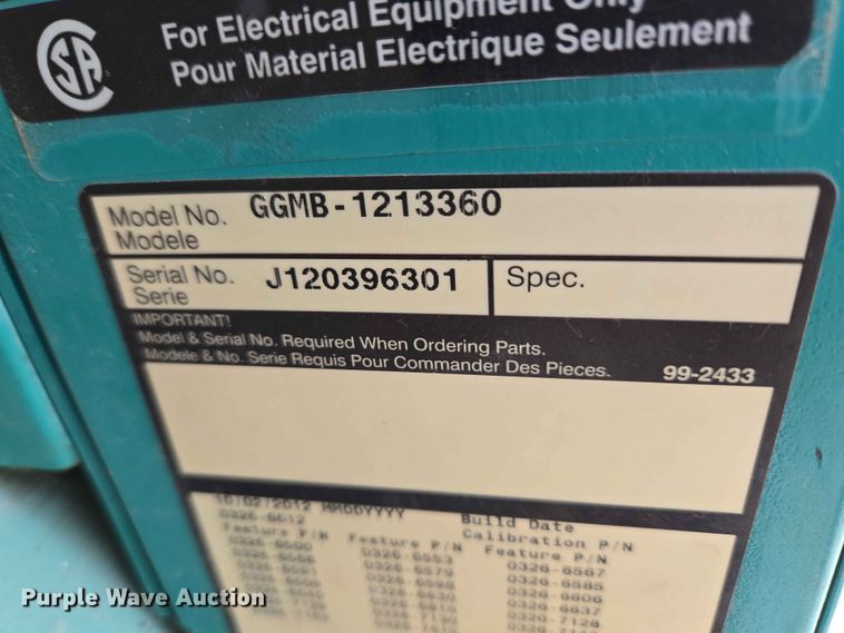 image for item EW0230 Cummins Power Generation GGMB-1213360 generator