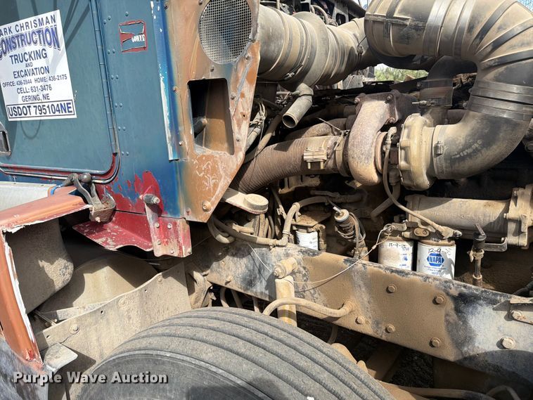 image for item EW2077 1988 Kenworth T660 dump truck