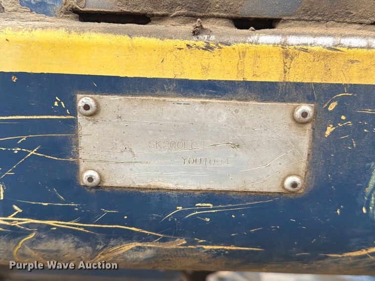 image for item EW2085 1993 Kobelco SK200LC excavator