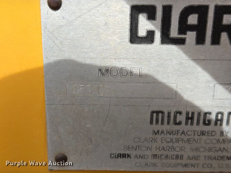 image for item EW2091 Clark 45GMC wheel loader