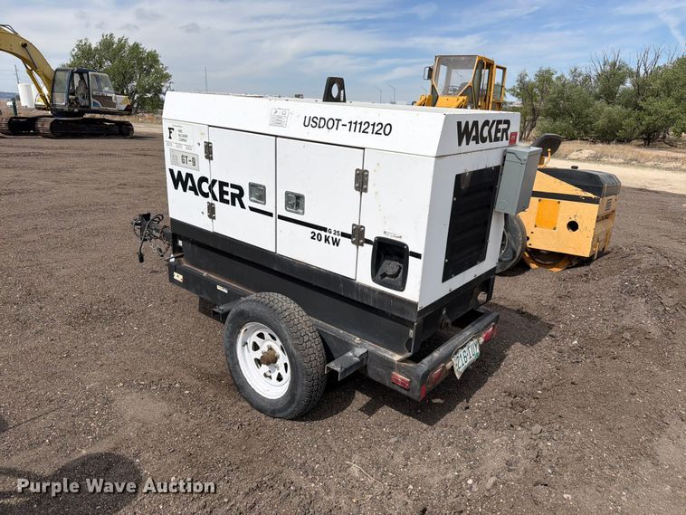 image for item EW2093 2005 Wacker G25 generator