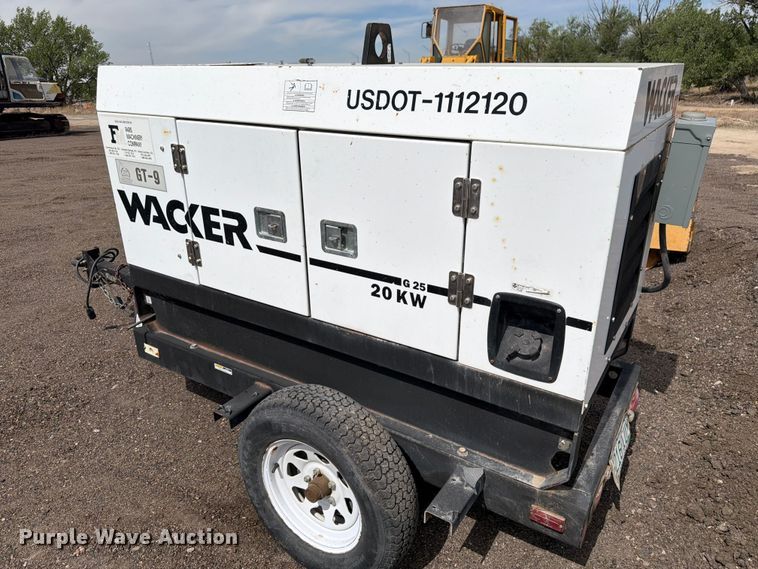 image for item EW2093 2005 Wacker G25 generator