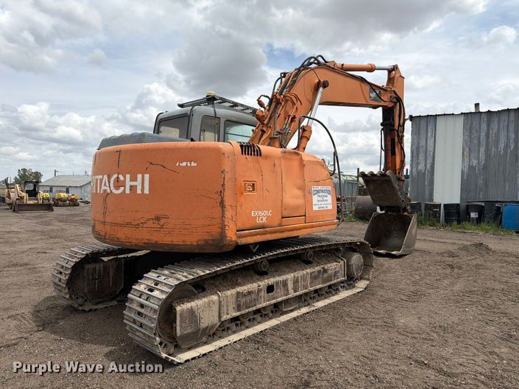 image for item EW2101 1992 Hitachi EX150LC excavator