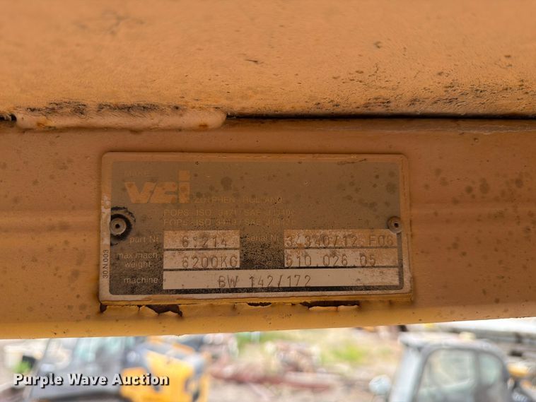 image for item EW2102 Bomag BW172PD single drum vibratory roller