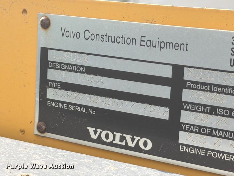 image for item EW2103 2012 Volvo MCT135C tracked skid steer loader