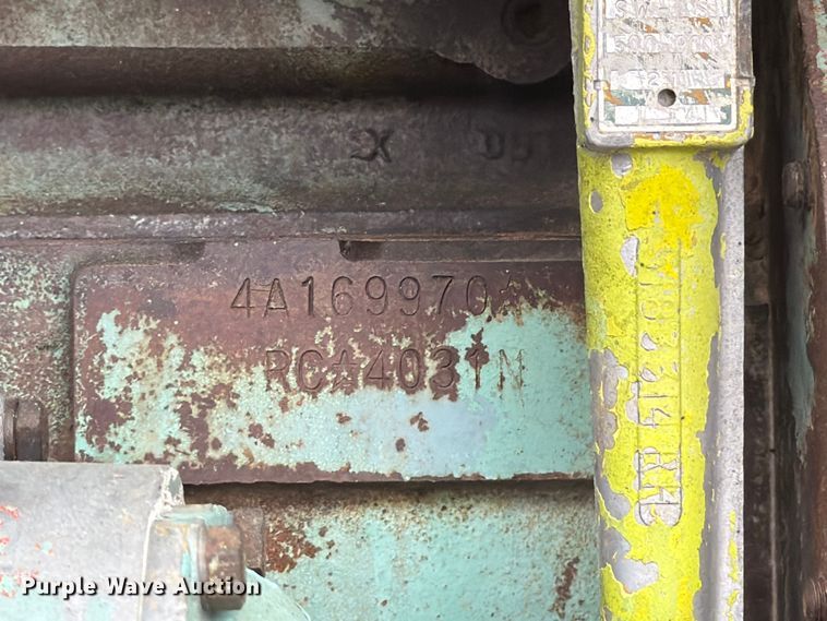 image for item EW2105 1967 Terex 17U0T conventional scraper 