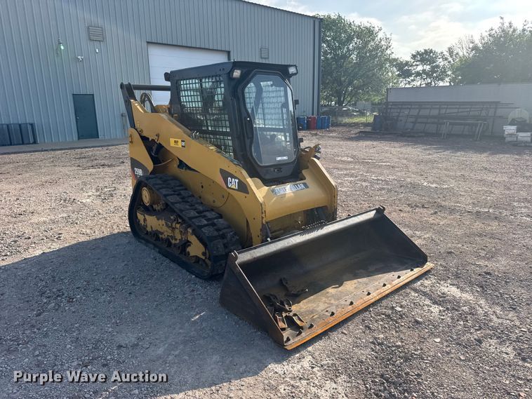 image for item EW4820 2012 Caterpillar 259 B3 tracked skid steer loader