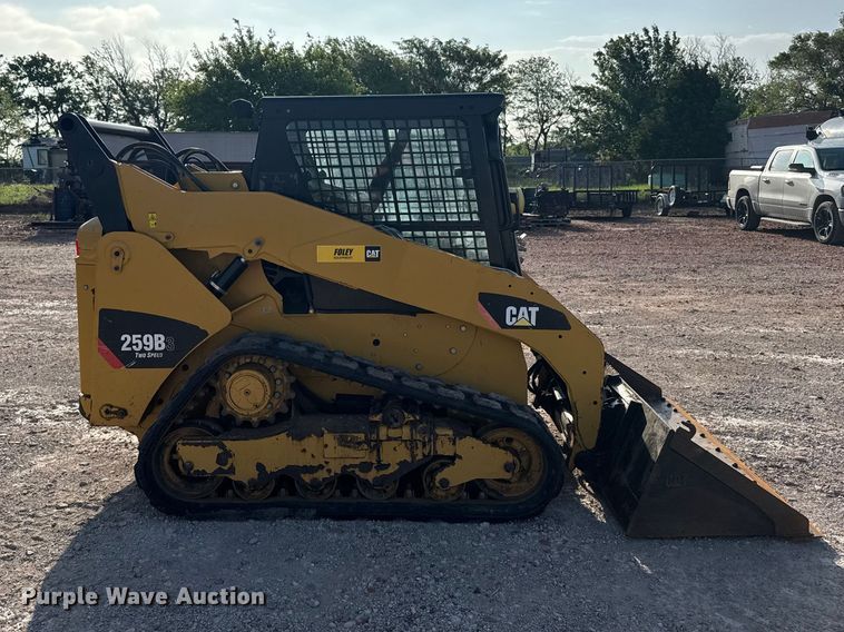 image for item EW4820 2012 Caterpillar 259 B3 tracked skid steer loader