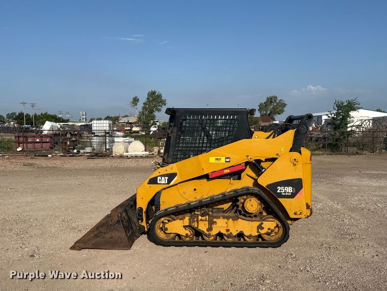 image for item EW4820 2012 Caterpillar 259 B3 tracked skid steer loader