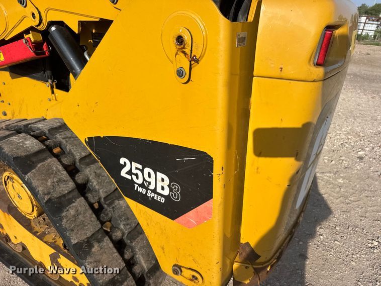 image for item EW4820 2012 Caterpillar 259 B3 tracked skid steer loader