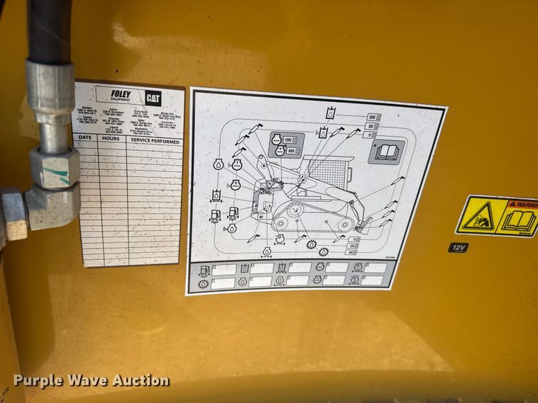 image for item EW4820 2012 Caterpillar 259 B3 tracked skid steer loader