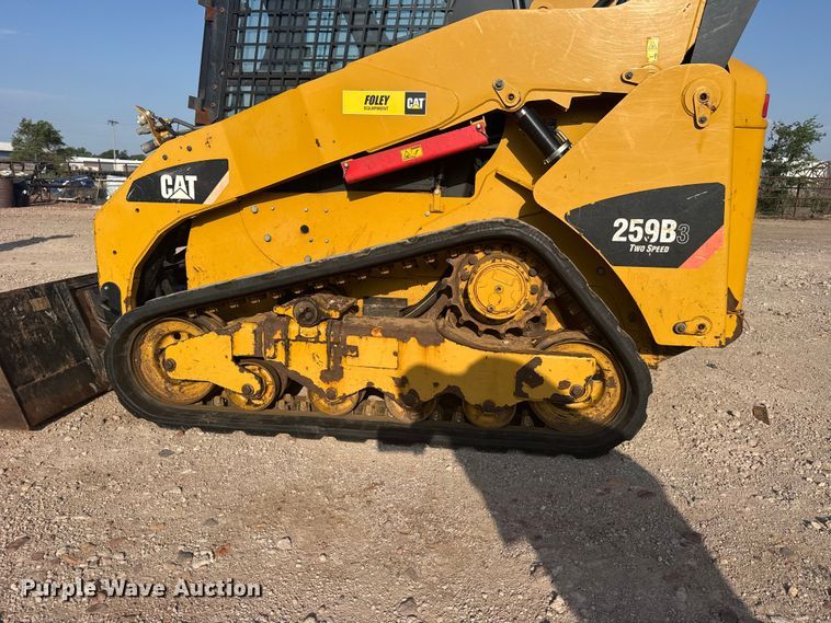 image for item EW4820 2012 Caterpillar 259 B3 tracked skid steer loader