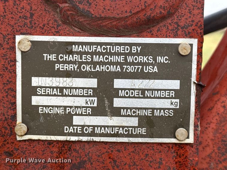 image for item FB6658 2004 Ditch Witch 3700DD trencher