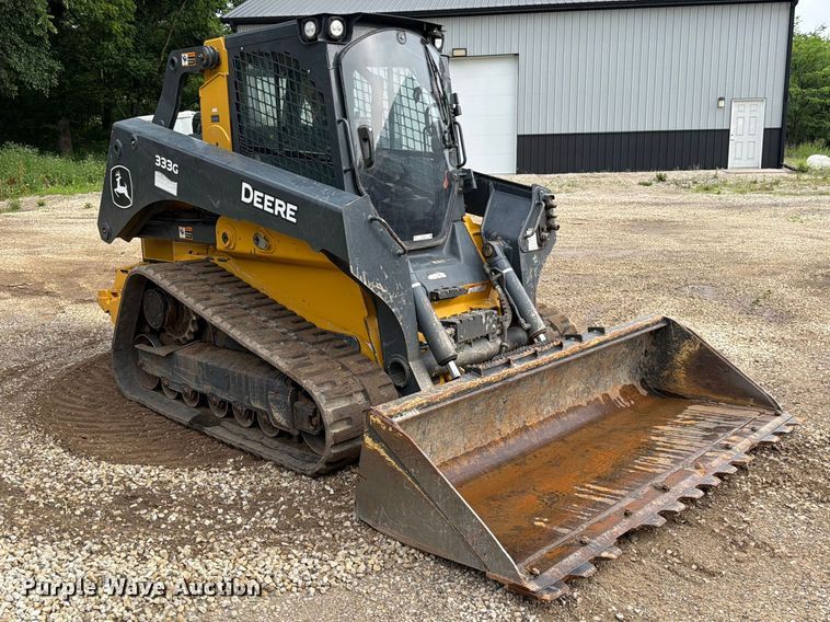 image for item FB7455 2020 John Deere 333G tracked skid steer loader