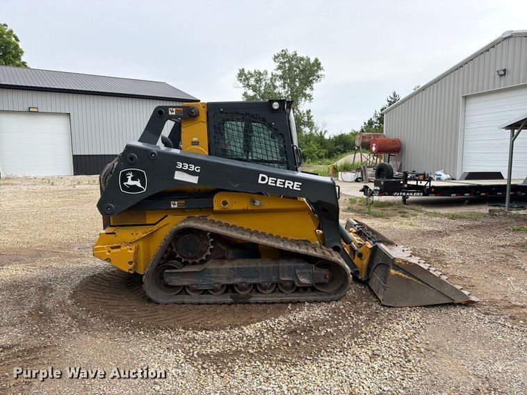 image for item FB7455 2020 John Deere 333G tracked skid steer loader
