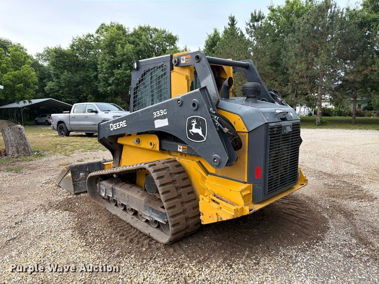 image for item FB7455 2020 John Deere 333G tracked skid steer loader