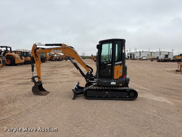 image for item FC2333 2023 Case CX42D mini excavator