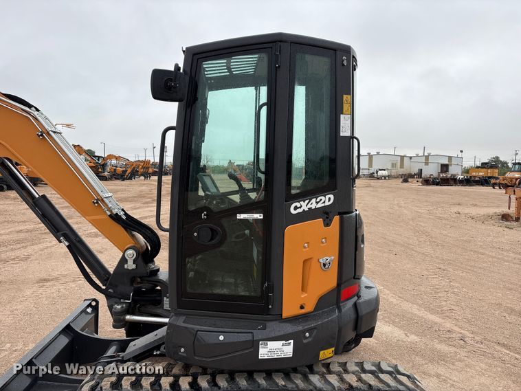 image for item FC2333 2023 Case CX42D mini excavator