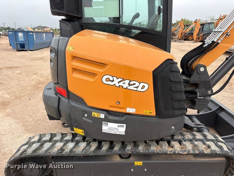 image for item FC2333 2023 Case CX42D mini excavator