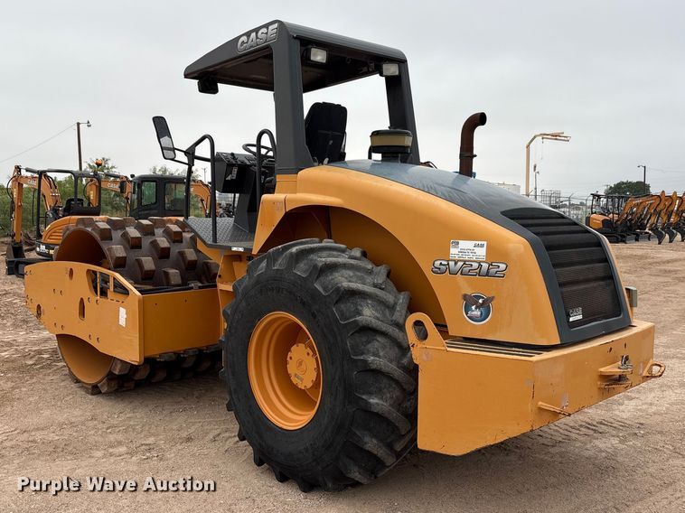 image for item FC2336 2016 Case SV212 single drum vibratory roller