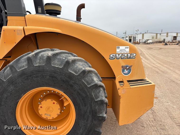 image for item FC2336 2016 Case SV212 single drum vibratory roller
