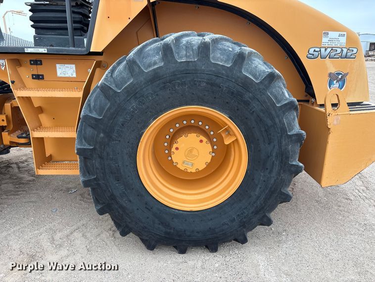 image for item FC2336 2016 Case SV212 single drum vibratory roller
