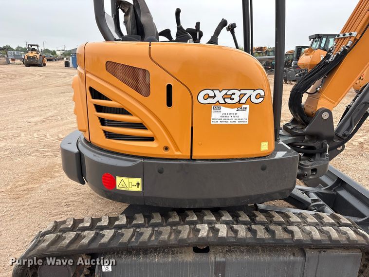 image for item FC2337 2023 Case CX37C mini excavator