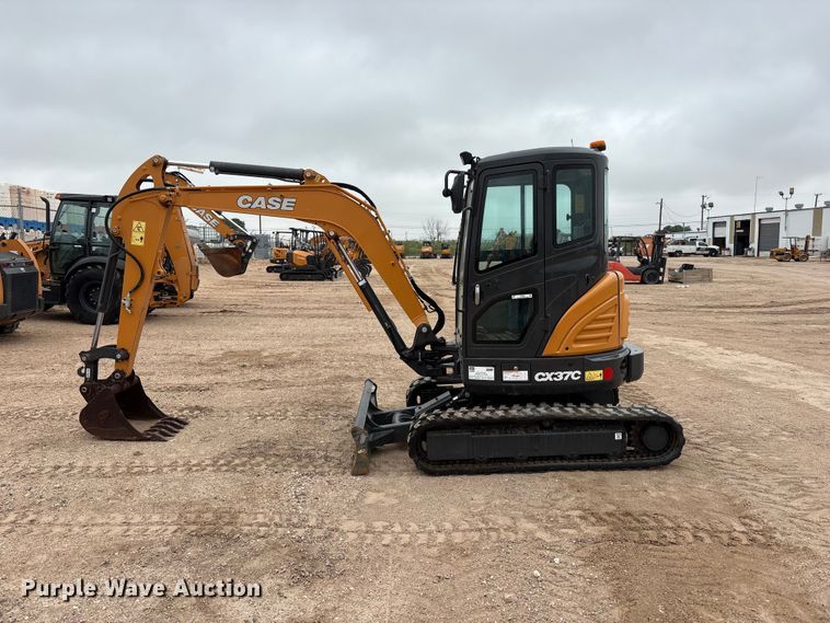 image for item FC2338 2024 Case CX37C mini excavator