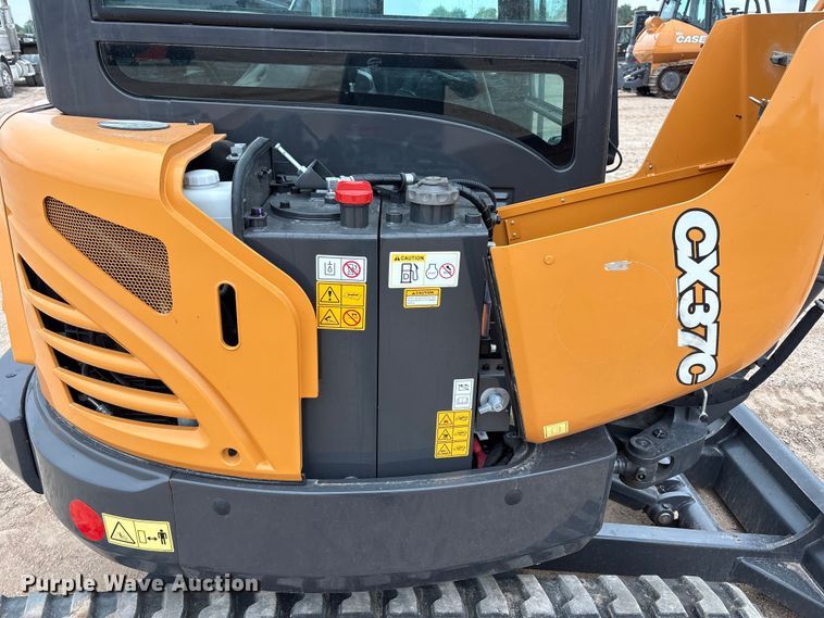 image for item FC2338 2024 Case CX37C mini excavator