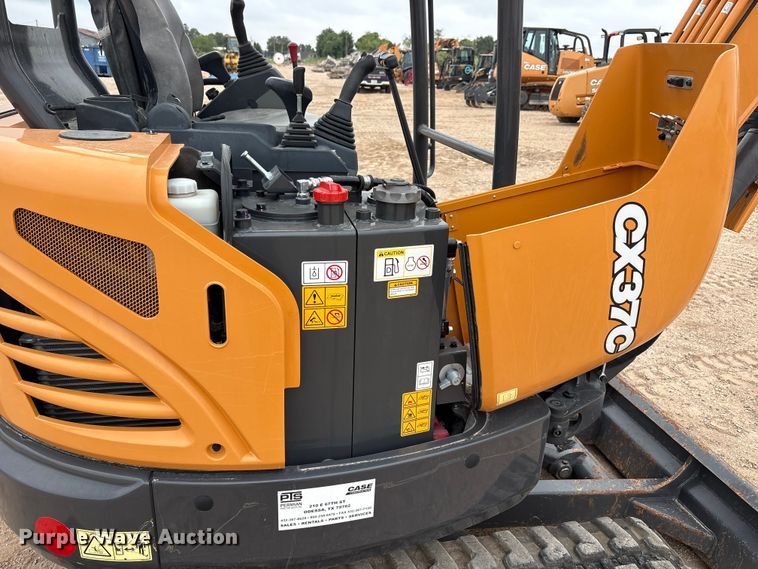 image for item FC2339 2023 Case CX37C mini excavator