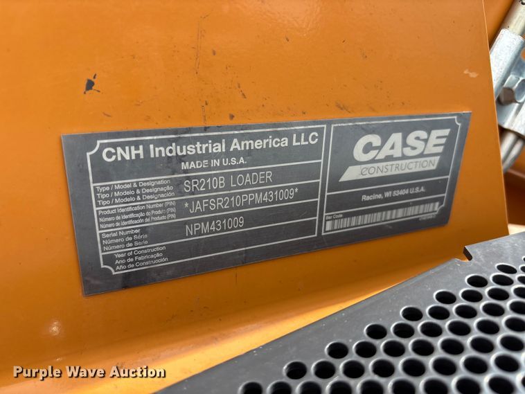 image for item FC2342 2023 Case SR210B skid steer loader