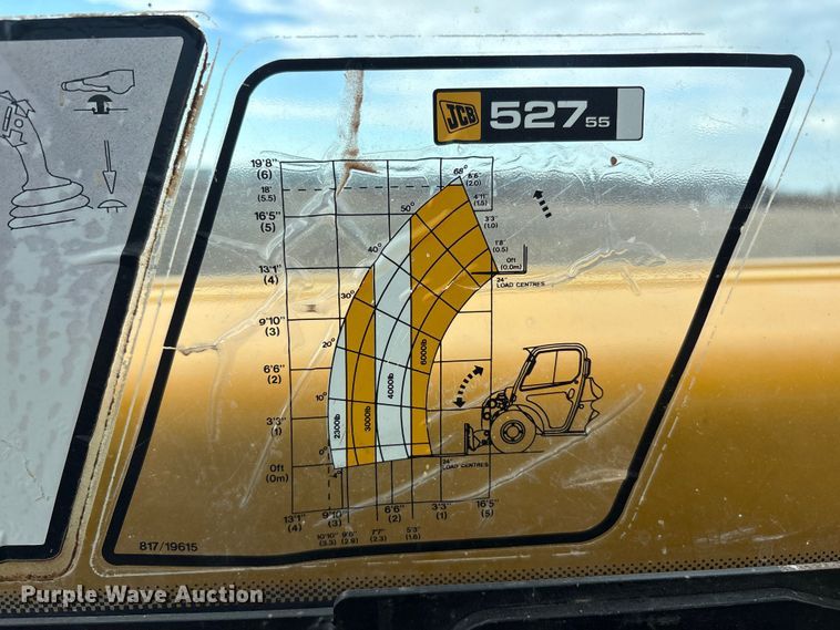 image for item FC2378 2010 JCB Loadall 527-55 4WS telehandler