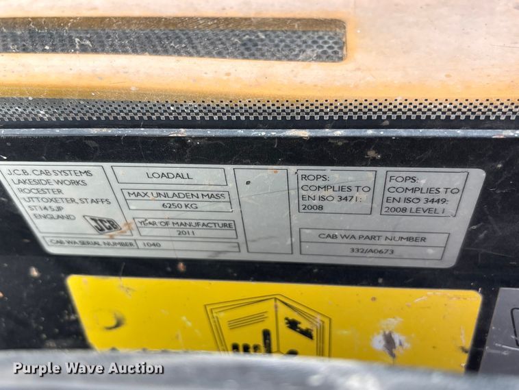 image for item FC2378 2010 JCB Loadall 527-55 4WS telehandler