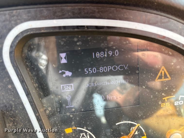 image for item FC2379 2014 JCB Loadall 550-80 telehandler
