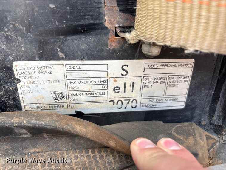 image for item FC2379 2014 JCB Loadall 550-80 telehandler