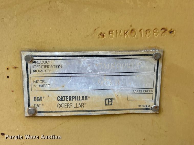image for item FC2657 1994 Caterpillar 953B track loader
