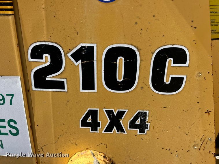 image for item FC2658 1994 John Deere 210C industrial tractor