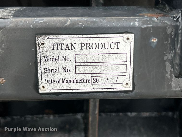image for item FC2706 Titan 84RAKEV2 skid steer grapple bucket