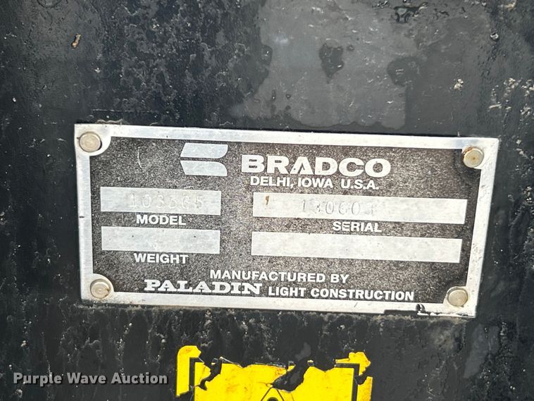 image for item FC2707 Bradco MP73 skid steer four-in-one bucket