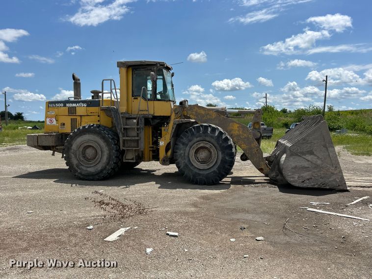 image for item FC2717 2004 Komatsu WA500 wheel loader