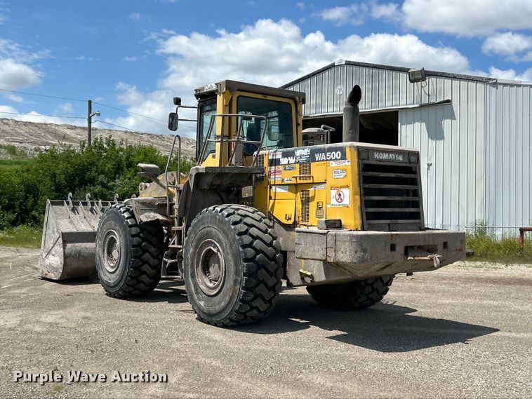 image for item FC2717 2004 Komatsu WA500 wheel loader