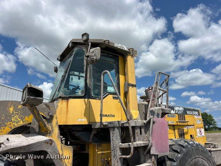 image for item FC2717 2004 Komatsu WA500 wheel loader