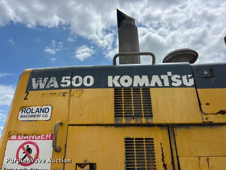 image for item FC2717 2004 Komatsu WA500 wheel loader