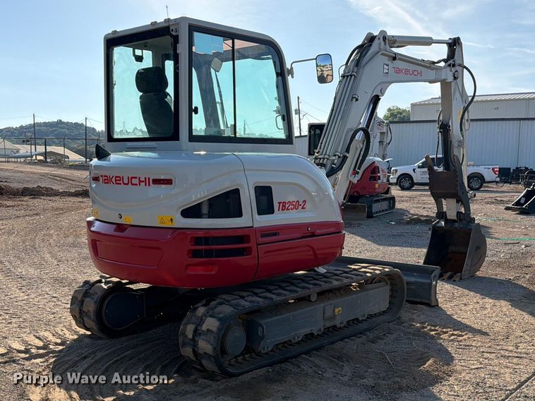 image for item FC3114 2024 Takeuchi TB250-2 mini excavator